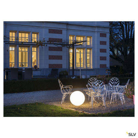 Luminaires mobiles ROTOBALL 50 luminaire mobile extérieur blanc E27 24W max IP44 - SLV 227221 