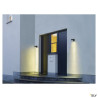 Appliques extérieures SITRA applique extérieure anthracite GX53/TCR-TSE 9W max IP44 - SLV 230355