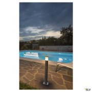 Bornes Extérieures LED TRUST 60 borne extérieure inox LED 86W 3000K IP55 inox 316 - SLV 228110 