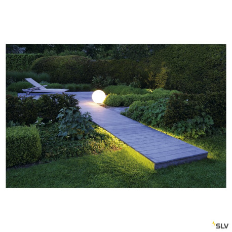 Luminaires mobiles ROTOBALL 50 luminaire mobile extérieur blanc E27 24W max IP44 - SLV 227221 