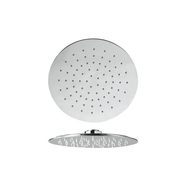 .POMME DE DOUCHE SANDWICH RONDE D. 200 mm INOX CHROME - CRISTINA ONDYNA SR68051