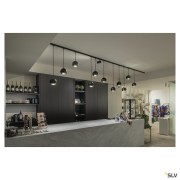 Systèmes rail 1 allumage 230V LED HELIA 50 TRACK spot pour rail 1 allumage intérieur noir LED 11W 3000K - SLV 143580 