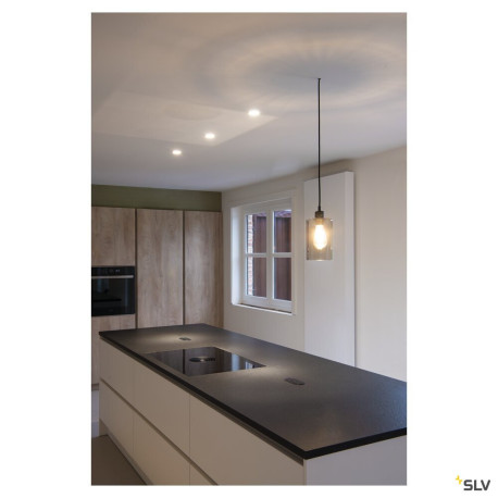 Suspensions FENDA suspension intérieure noir E27 60W max câble nu sans patère de 15m - SLV 132660 