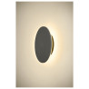 Applique murale extérieure LED D-RING M IP65 noir - SLV 1007913