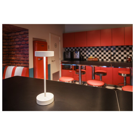 Lampes à poser VINOLINA Lampe à poser sans fil IP54 2700/3000 K TOUCH blanc - SLV 1007360 