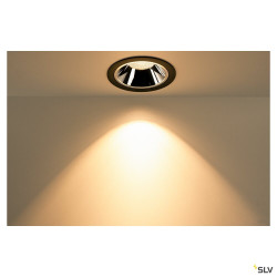 Accessoires NUMINOS® M diffuseur nid d'abeille intérieur noir - SLV 1004793 