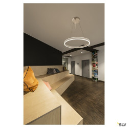 Suspensions LED ONE 60 suspension LED intérieur up/down noir LED 24 W - SLV 1004759 