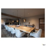 Suspensions PANTILO CONVEX 29 suspension intérieure chrome E27 max 40W - SLV 1003443 