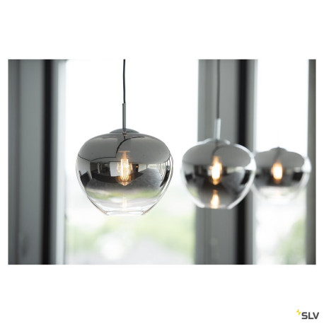 Suspensions PANTILO CONVEX 29 suspension intérieure chrome E27 max 40W - SLV 1003443 