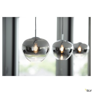 Suspensions PANTILO CONVEX 29 suspension intérieure chrome E27 max 40W - SLV 1003443 