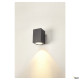 Appliques extérieures LED ENOLA applique extérieure carré L anthracite LED 35W 3000K/4000K IP65 - SLV 1003437