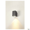 Appliques extérieures LED ENOLA applique extérieure carré L anthracite LED 35W 3000K/4000K IP65 - SLV 1003437 