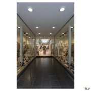 Plafonniers intérieurs LED SENSER 18 plafonnier intérieur rond blanc mat LED 12W 3000K variable Tria - SLV 1003015 