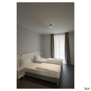 Plafonniers intérieurs ASTINA plafonnier intérieur noir mat GU10/QPAR51 10W max - SLV 1002936 