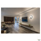 Appliques intérieures LED ONE 40 applique murale LED intérieur noir LED 14 W IP 20 - SLV 1002915