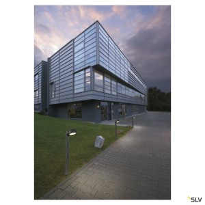 Bornes Extérieures LED ESKINA 80 borne extérieure anthracite LED 145W 3000/4000K IP65 variable - SLV 1002907 