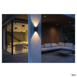 Appliques extérieures LED MANA OUT applique extérieure anthracite LED 12W 3000K IP65 variable - SLV 1002900 