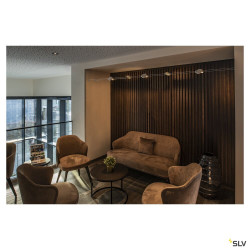 Systèmes câble tendu DURNO spot pour câble tendu T.B.T. TENSEO intérieur chrome LED 6W 2700K - SLV 1002863 