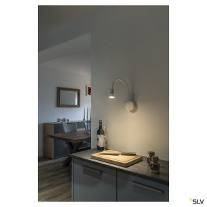 Liseuses DIO FLEX PLATE QPAR51 applique blanche - SLV 1002607 