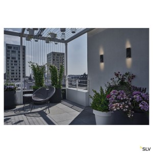 Appliques extérieures LED VILUA applique extérieure up/down anthracite LED 16W 3000K IP54 - SLV 1002505 