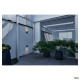 Appliques extérieures LED VILUA S applique extérieure anthracite LED 83W 3000K IP54 - SLV 1002503