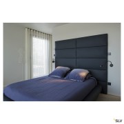 Liseuses DIO FLEX PLATE LED applique noir 19W 3000K - SLV 1002431 