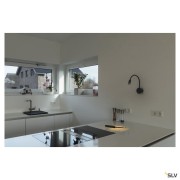 Liseuses DIO FLEX PLATE LED applique noir 19W 2700K - SLV 1002430 