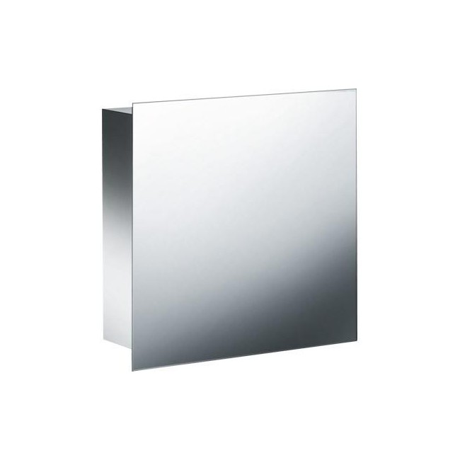 ARMOIRE SUSPENDUE INOX H 45 L 45 P 15 cm AVEC MIROIR - CRISTINA ONDYNA PK51511