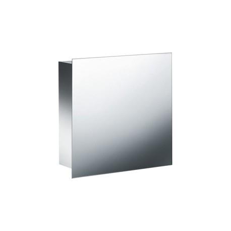 ARMOIRE SUSPENDUE INOX H 45 L 45 P 15 cm AVEC MIROIR - CRISTINA ONDYNA PK51511