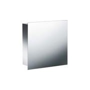 ARMOIRE SUSPENDUE INOX H 45 L 45 P 15 cm AVEC MIROIR - CRISTINA ONDYNA PK51511
