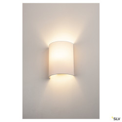 Abat-jour FENDA abat jour demi-cercle intérieur blanc - SLV 1001275 