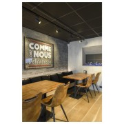 Systèmes rail 3 allumages 230V LED NOBLO® SPOT spot rail 3 allumages rond 2000-3000K 84W Dim to warm 36° noir - SLV 1007355 