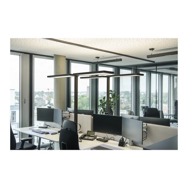 Lampadaires WORKLIGHT PRO Lampadaire 150 W 4000 K Touch noir - SLV 1007465 