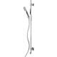 BARRE DE DOUCHE QUADRI COMPLETE D.20 H.95 cm CHROME - CRISTINA ONDYNA QD25151