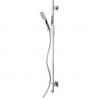 .BARRE DE DOUCHE QUADRI COMPLETE D.20 H.95 cm CHROME - CRISTINA ONDYNA QD25151