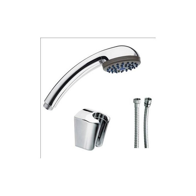  Kit douchette QUARZO avec flexible et support mural HYDROTHERAPIE - CRISTINA ONDYNA QZ29951 