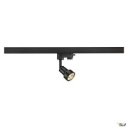 Systèmes rail 3 allumages 230V PURI TRACK spot pour rail 3 allumages intérieur noir GU10/QPAR51 50W max - SLV 153560 