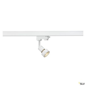 Systèmes rail 3 allumages 230V PURI TRACK spot pour rail 3 allumages intérieur blanc GU10/QPAR51 50W max - SLV 153561 