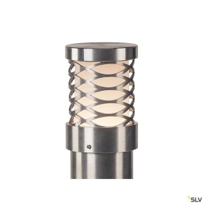 Bornes Extérieures LED TRUST 60 borne extérieure inox LED 86W 3000K IP55 inox 316 - SLV 228110 