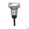 Encastrés sol extérieur LED POWER TRAIL-LITE carré inox 316 14W LED 3000K IP67 - SLV 228342 