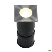 Encastrés sol extérieur LED POWER TRAIL-LITE carré inox 316 14W LED 3000K IP67 - SLV 228342 
