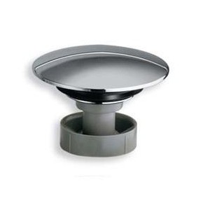 BOUCHON ABS BONDE ECOULEMENT LIBRE D.72 mm CHROME - CRISTINA ONDYNA WR00351