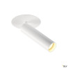 Encastrés plafond intérieurs LED KARPO 30 encastré de plafond ou mural intérieur blanc LED 75W 3000K - SLV 152381 