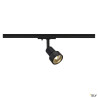 Systèmes rail 1 allumage 230V PURI TRACK spot pour rail 1 allumage intérieur noir mat GU10/QPAR51 50W max - SLV 143390 
