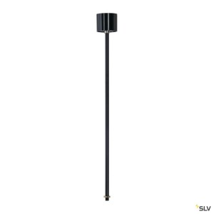Systèmes rail 3 allumages 230V EUTRAC câble de suspension rigide noir 60cm - SLV 145720 