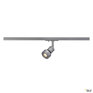 Systèmes rail 1 allumage 230V PURI gris GU10 max. 50W adaptateur 1 allumage inclus - SLV 143392 