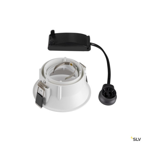 Plafonnier encastré HORN-T rond blanc inclinable - SLV 113141 