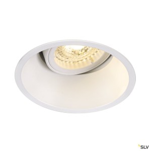Plafonnier encastré HORN-T rond blanc inclinable - SLV 113141 
