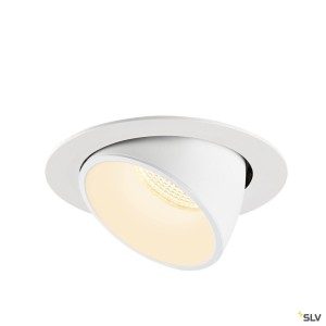 Encastrés plafond intérieurs LED NUMINOS® GIMBLE XL encastré plafond intérieur blanc/blanc LED 374 W 20° - SLV 1006057 