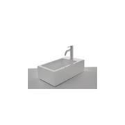 .LAVE MAINS CERAMIQUE HOX MINI L 45 x P 25 x H 13 CM BLANC BRILLANT - CRISTINA ONDYNA WHX4509